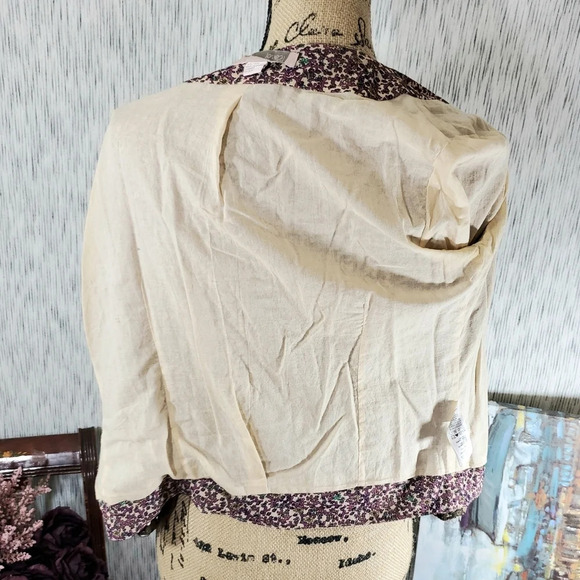 Love 21 Bohemian Sequin Lined Jacket GUC XS - Picture 7 of 9